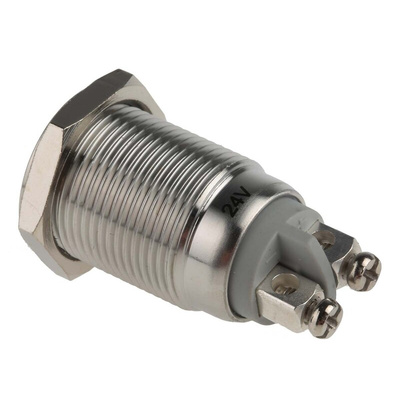 RS PRO Panel Mount Buzzer, 24 V dc, 75dB at 1 m