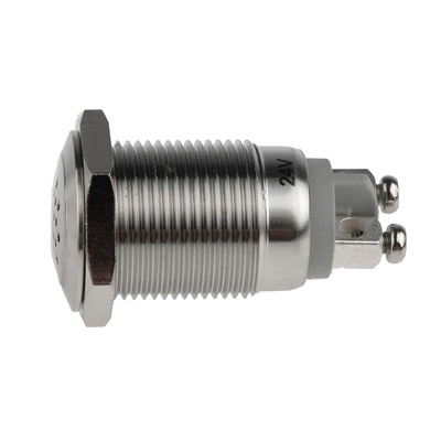 RS PRO Panel Mount Buzzer, 24 V dc, 75dB at 1 m
