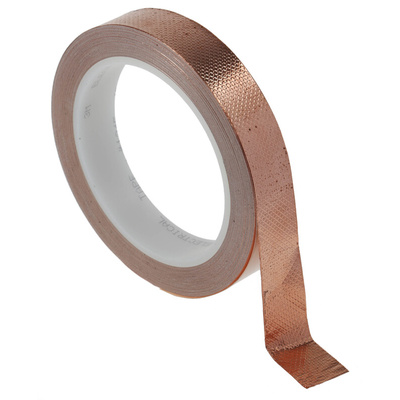 3M 1245 Conductive Metallic Tape, 19mm x 16m