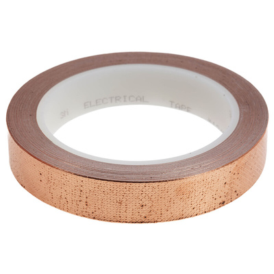 3M 1245 Conductive Metallic Tape, 19mm x 16m