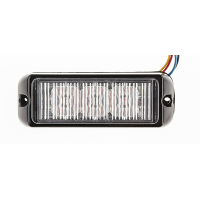 RS PRO Red Flashing Light Module, 12 V dc, 24 V dc, Surface Mount, Wall Mount, LED Bulb, IP67