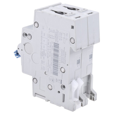 Allen Bradley 1492 1492-SPM MCB, 2P, 10A Curve B, 277V AC, 96V DC, 10 kA Breaking Capacity