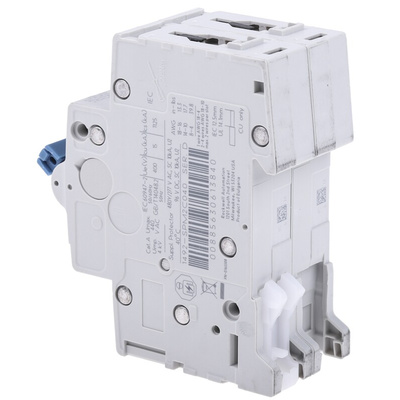 Allen Bradley 1492 1492-SPM MCB, 2P, 4A Curve C, 277V AC, 96V DC, 10 kA Breaking Capacity