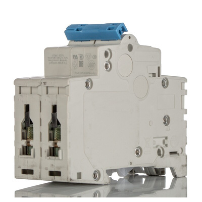 Allen Bradley 1492 1492-SPM MCB, 2P, 40A Curve D, 277V AC, 96V DC, 10 kA Breaking Capacity