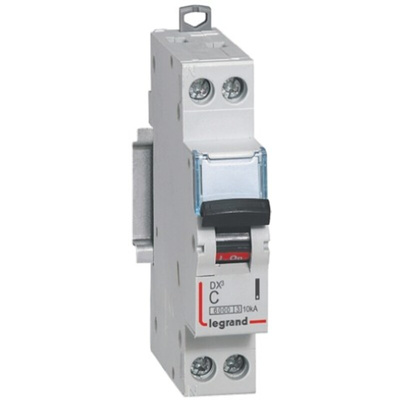 Legrand DX Range DX3 MCB, 6A Curve C, 230V AC, 10 kA Breaking Capacity