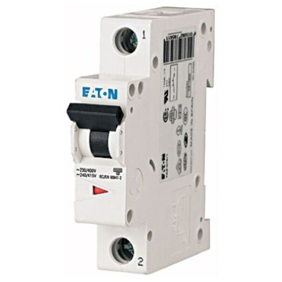 Eaton xEffect MCB, 1P, 20A Curve B, 230 → 400V AC, 6 kA Breaking Capacity