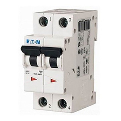 Eaton xEffect MCB, 2P, 20A Curve C, 240 → 415V AC, 10 kA Breaking Capacity