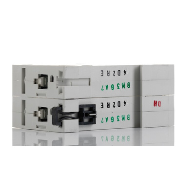 Eaton xEffect MCB, 2P, 4A Curve D, 240 → 415V AC, 10 kA Breaking Capacity