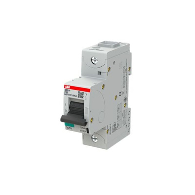 ABB High Performance S800S MCB, 1P, 80A Curve C, 400V AC, 250V DC, 50 kA Breaking Capacity