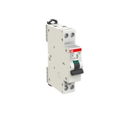 ABB S200C MCB, 2P, 16A Curve C, 415V AC, 6 kA Breaking Capacity