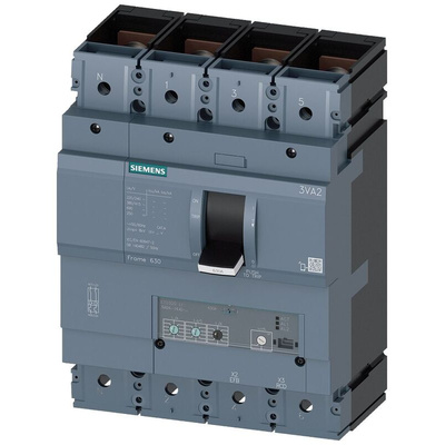 Siemens SENTRON 3VA2 MCB, 4P, 630A