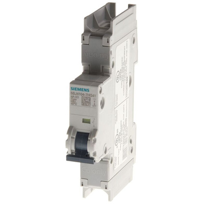 Siemens SENTRON 5SJ MCB, 1P, 3A