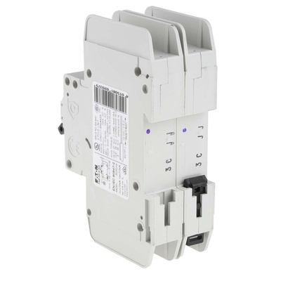 Eaton xEffect MCB, 2P, 3A Curve C, 240 → 415V AC, 10 kA Breaking Capacity