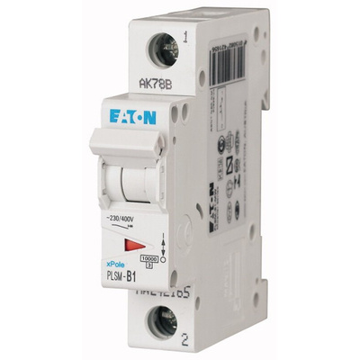 Eaton xPole MCB, 1P, 500mA Curve C, 48V DC, 10 kA Breaking Capacity