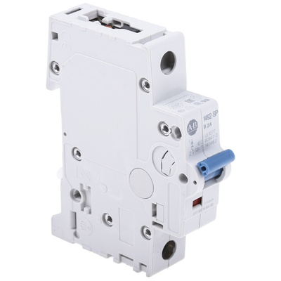 Allen Bradley 1492 1492-SPM MCB Mini Circuit Breaker, 1P, 2A Curve B, 277V AC, 48V DC, 15 kA Breaking Capacity