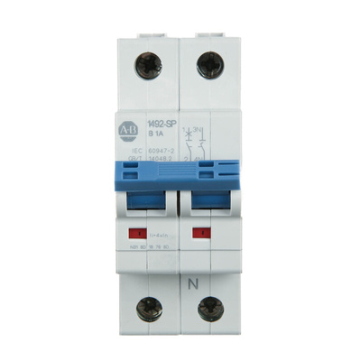 Rockwell Automation 1492-SP 1492-SP MCB, 1P+N, 1A Curve B, 10 kA Breaking Capacity