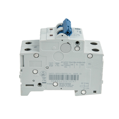 Rockwell Automation 1492-SP 1492-SP MCB, 1P+N, 1A Curve B, 10 kA Breaking Capacity