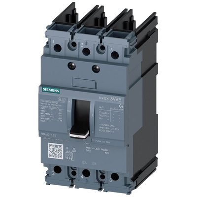 Siemens SENTRON 3VA5 MCB, 3P, 600A