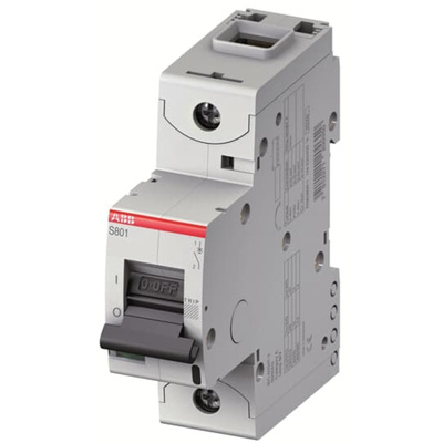 ABB High Performance S800N MCB, 1P, 63A Curve C