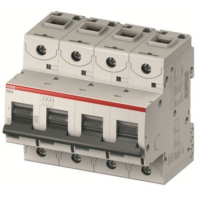 ABB High Performance S800N MCB, 4P, 16A Curve B