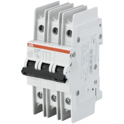 ABB System Pro M Compact SU200M MCB, 3P, 6A Curve C