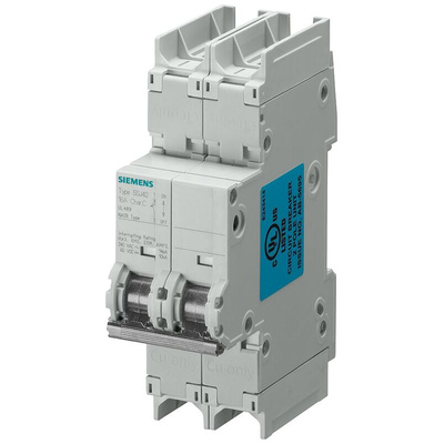 Siemens SENTRON 5SJ MCB, 2P, 10A