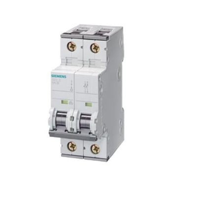 Siemens SENTRON 5SY MCB, 2P, 4A Curve B