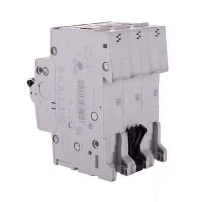 ABB System Pro M Compact S200M MCB, 3P, 40A Curve D, 400V AC, 125V DC, 10 kA Breaking Capacity