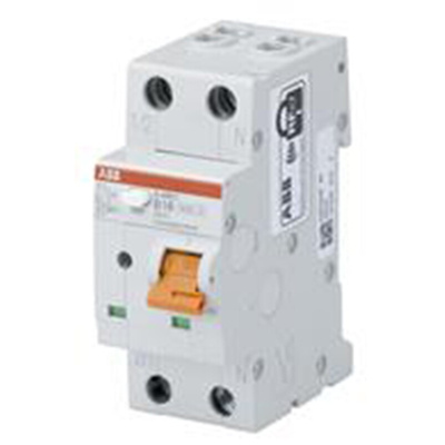 ABB S-ARC1 MCB, 1P+N, 6A Curve B, 240V AC, 6 kA Breaking Capacity