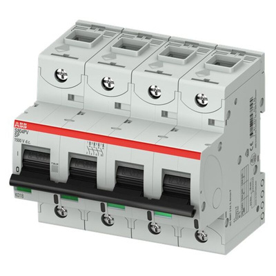 ABB S800PV MCB, 4P, 63A Curve B