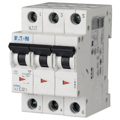 Eaton FAZ MCB, 2P, 500mA Curve D