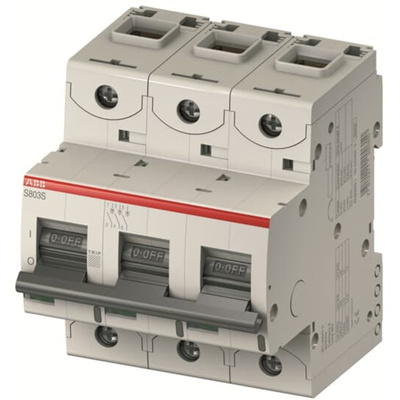 ABB High Performance S800C MCB, 3P, 50A Curve C