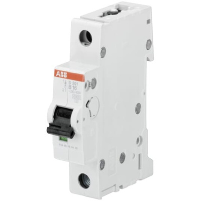 ABB System Pro M Compact S200 MCB, 1P, 2A Curve B