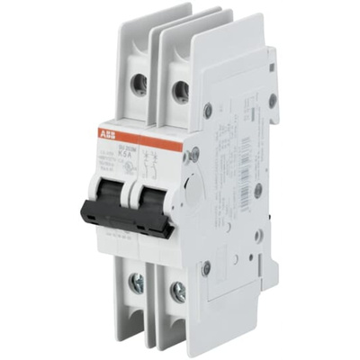 ABB System Pro M Compact SU200M MCB, 2P, 5A Curve K