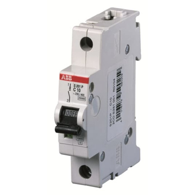 ABB System Pro M Compact S200P MCB, 1P, 2A Curve K