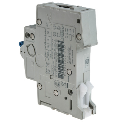 Allen Bradley 1492 1492-SPM MCB, 1P, 2A Curve C, 277V AC, 48V DC, 10 kA Breaking Capacity