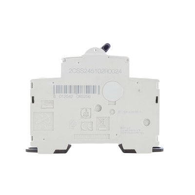 ABB SN201 MCB, 1P+N, 2A Curve C, 230V AC, 4.5 kA Breaking Capacity