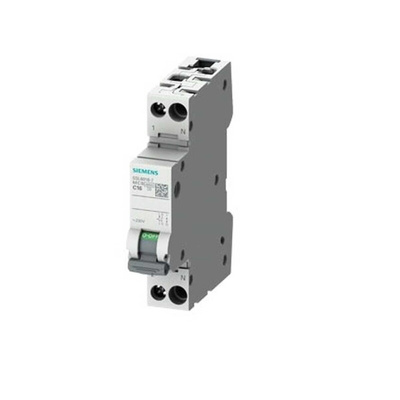 Siemens SENTRON 5SL6 MCB, 1P+N, 6A Curve B, 6 kA Breaking Capacity