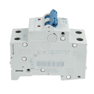 Rockwell Automation 1492-SP 1492-SP MCB, 1P+N, 10A Curve B, 10 kA Breaking Capacity