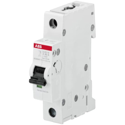 ABB System Pro M Compact S200M MCB, 1P, 6A Curve K