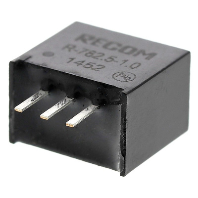Recom Through Hole Switching Regulator, 2.5V dc Output Voltage, 4.75 → 18V dc Input Voltage, 1A Output Current