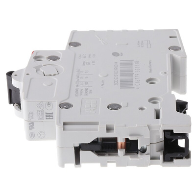 ABB System Pro M Compact S200 MCB, 1P, 1A Curve C, 230V AC, 72V DC, 6 kA Breaking Capacity