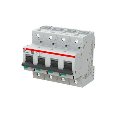 ABB High Performance S800C MCB, 4P, 80A Curve C