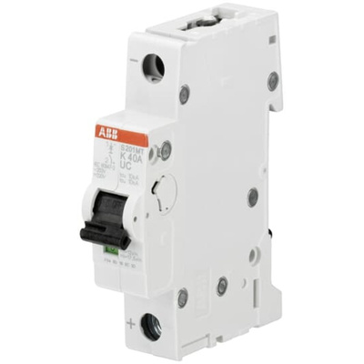 ABB System Pro M Compact S200 MTUC MCB, 1P, 10A Curve K