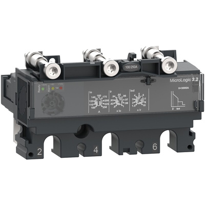Schneider Electric, ComPacT NSX MCCB 3P 100A, Fixed Mount