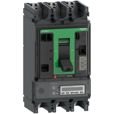 Schneider Electric, ComPacT MCCB 3P 320A, Fixed Mount