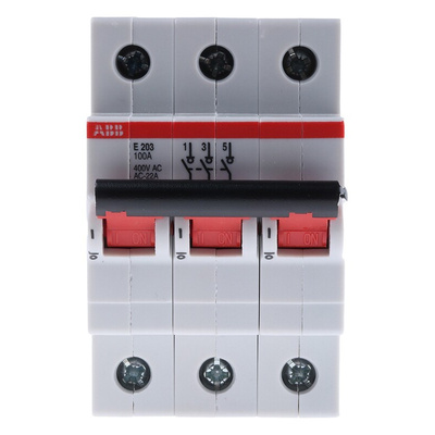 ABB, Pro M MCCB 1P 100A, DIN Rail Mount