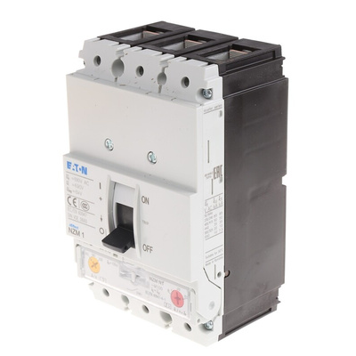 Eaton, xEnergy MCCB 1P 100A, Breaking Capacity 50 kA, Fixed Mount