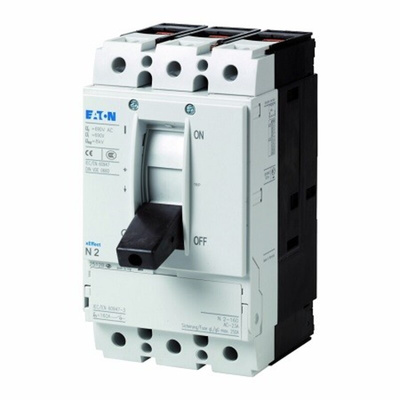 Eaton MCCB 3P 250A, Breaking Capacity 80 kA, Fixed Mount