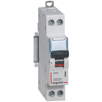 Legrand, DX3 MCCB 1P 25A, Breaking Capacity 4.5 kA, DIN Rail Mount